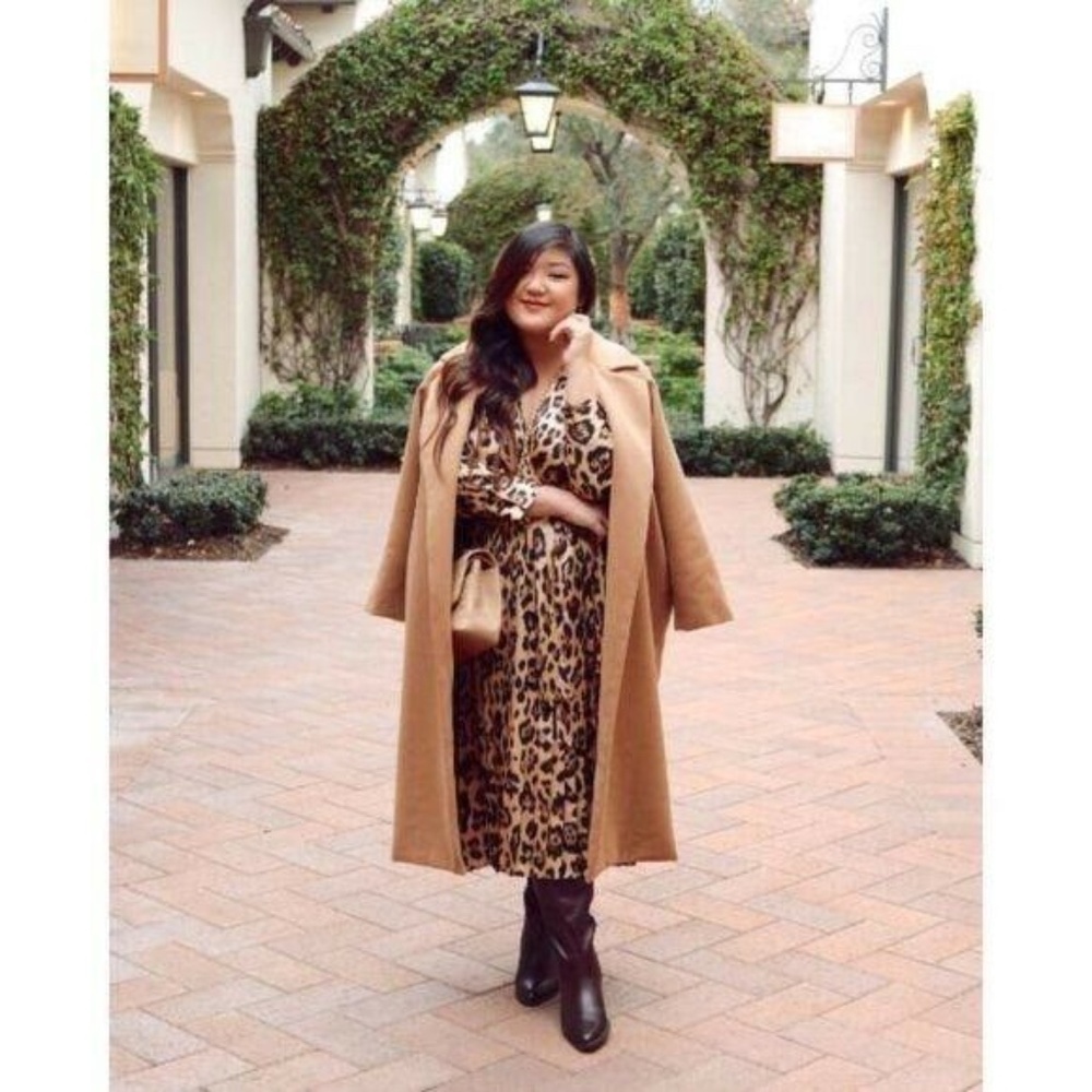 Katie Sturino Stitch Fix Brown Colten Trench Coat - Picture 8 of 9